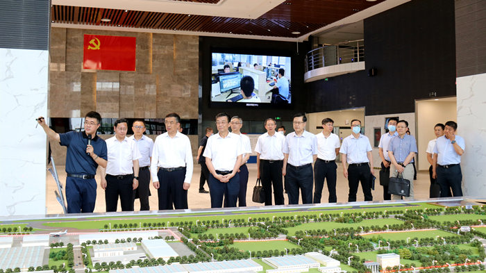 省委常委、副省長王健來集團調(diào)研沈陽航空動力產(chǎn)業(yè)園項目